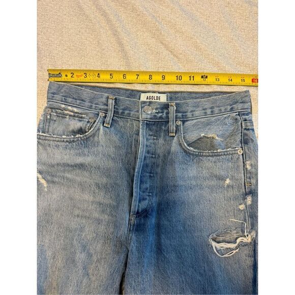 Agolde jeans size 26 90s jeans distressed jeans - EUC - Picture 5 of 11